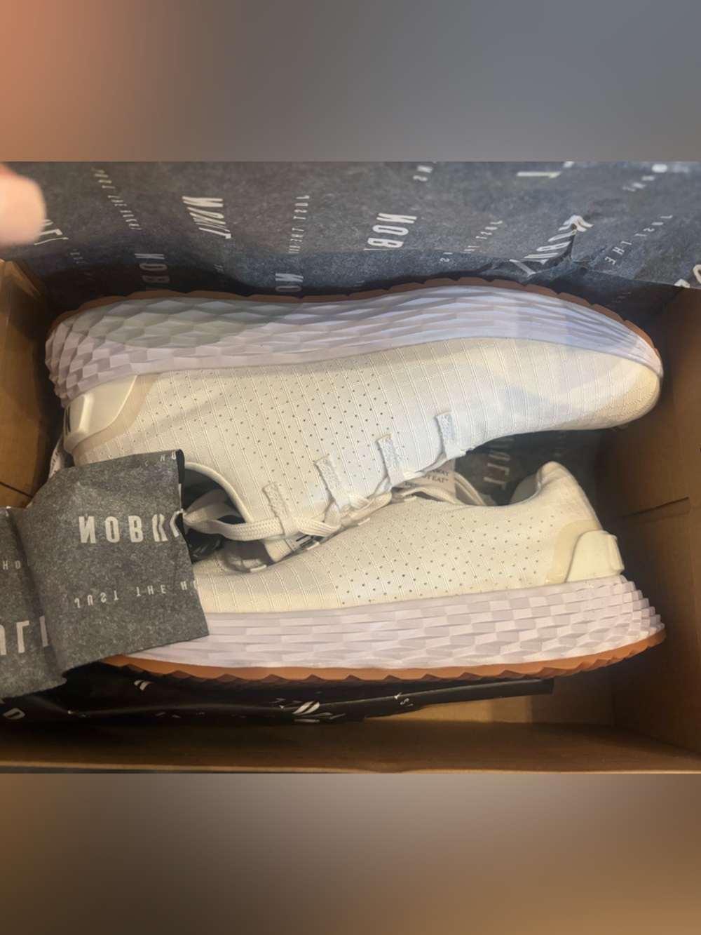 NEW IN BOX NOBULL White Ripstop Runner Sneaker